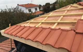 travaux sur toiture